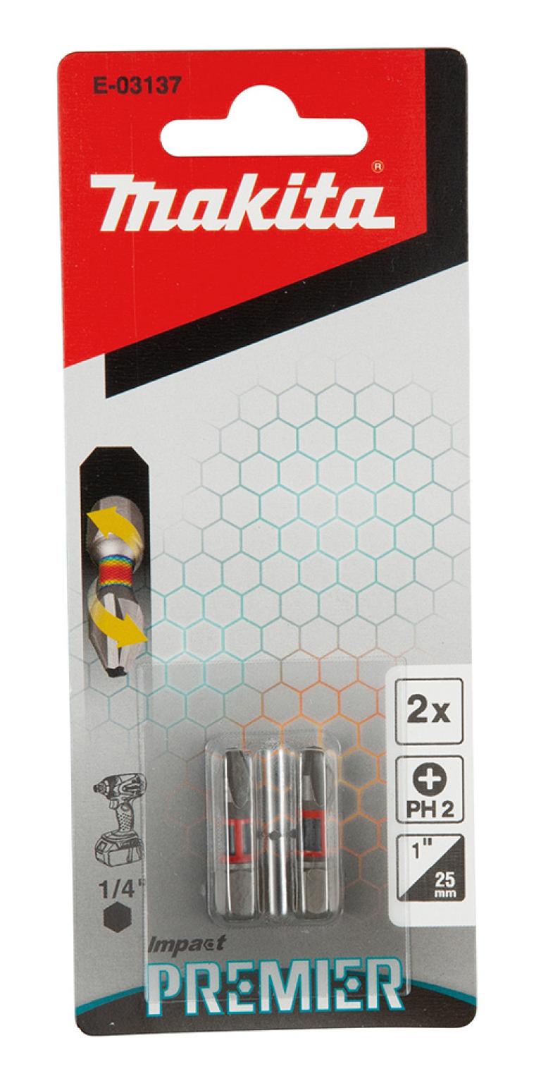 מארז ביטים PH2 PREMIER 25 MAKITA