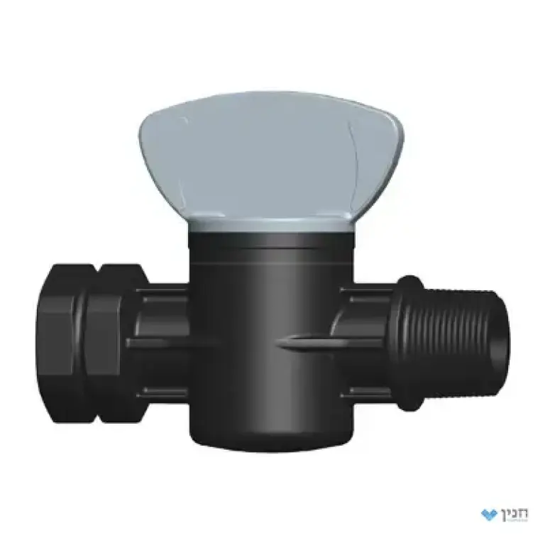 ברז 1/4 סיבוב - תבריג חוץ/פנים 1/2″ × 1/2″
