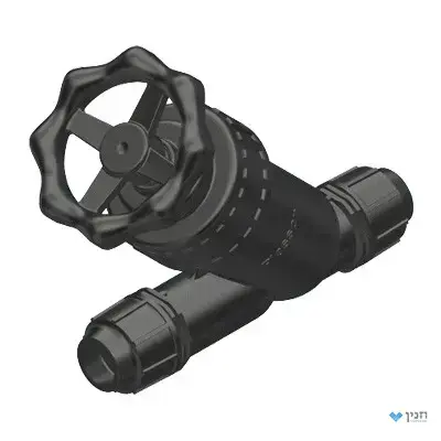 שסתום אלכסוני לצינור 32×32