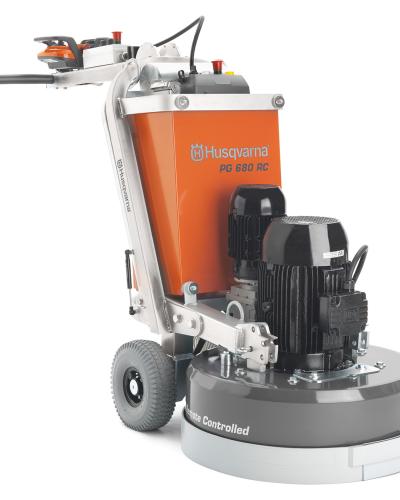 מלטשת בטון עם שלט רחוק PG680RC