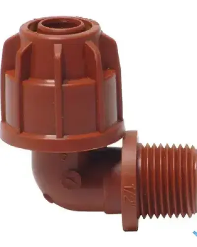 זוית 90° הברגה חיצונית 16 × 1/2″