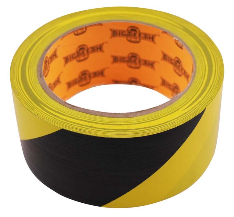 סרט סימון אזהרה PVC צהוב-שחור
