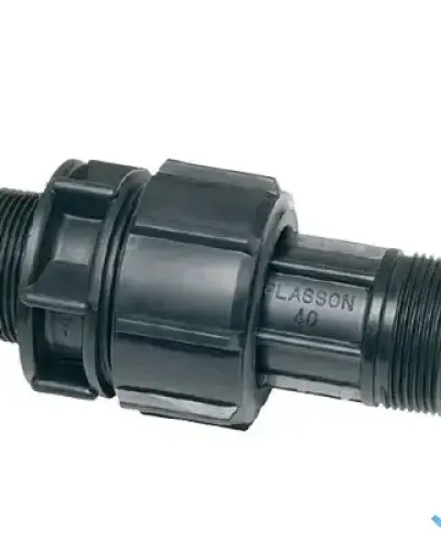 רקורד הברגה חוץ/חוץ 2″ × 2″