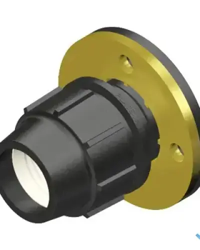 מחבר אוגן כולל אוגן מתכת 110 × 100/ 4″