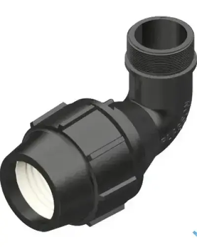 זווית הברגה חיצונית 90° 75 × 3″