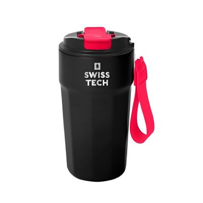 בקבוק שתייה תרמי SwissTech ST075036 - בידוד כפול עם פיית ספורט