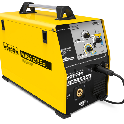 רתכת MIGTIGMMA 200Ah חד פאזי אינוורטר סנרגטית Deca MIGA225XL