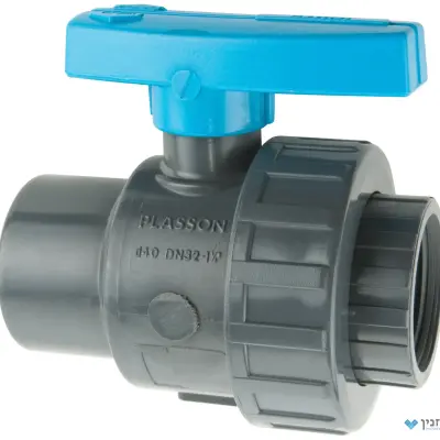 ברז כדורי 1 רקורד - הברגה 3/8″