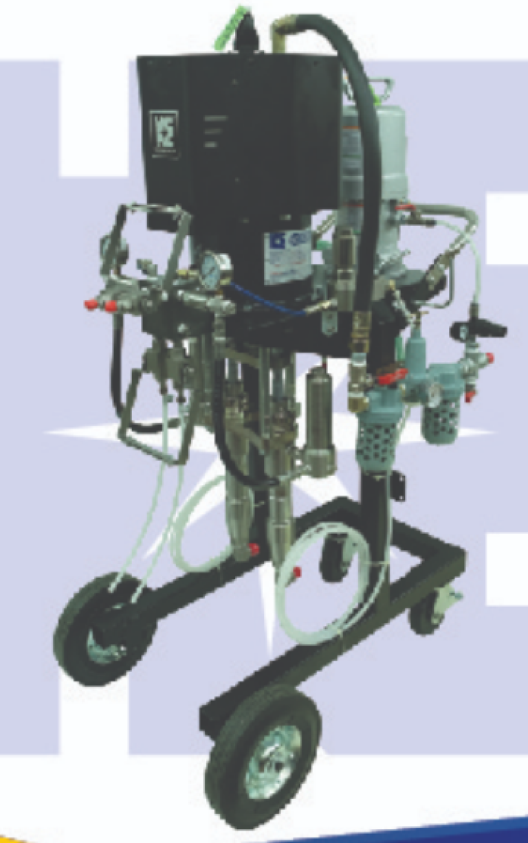 מערכת התזה דו-רכיבית COSMOSTAR SD100 651 Mixing Ratio 21