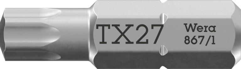 ביט טורקס S 8671 TX27X25 WERA