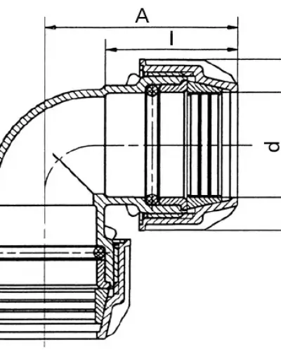 זווית 90° 32 × 32