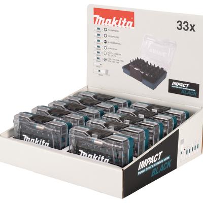 מארז דלפק ביטים מגנטים 33 חלקים BLACK 25 MAKITA