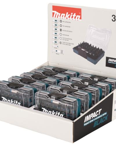 מארז דלפק ביטים מגנטים 33 חלקים BLACK 25 MAKITA