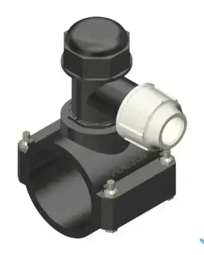 רוכב דקר - לצינורות PE + PVC 90 × 32