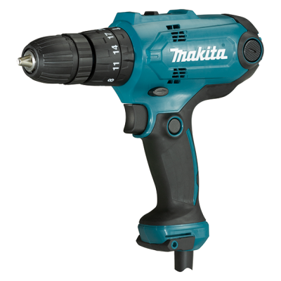 מקדחה מברגה רוטטת חשמלית 10 ממ עם מצמד דגם MAKITA HP0300