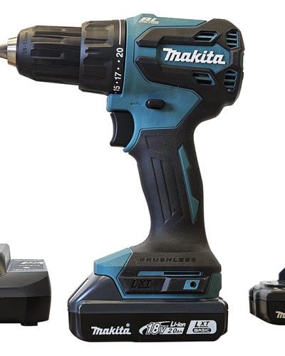 מברגה  מקדחה רוטטת 18V נטענת 13 ממ BL דגם DHP490WVEX MAKITA