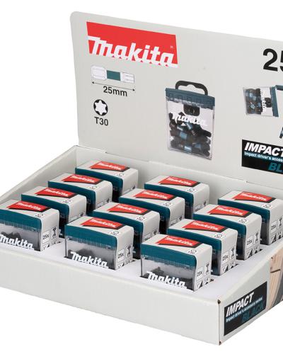 מארז דלפק ביטים T30 BLACK 25 MAKITA