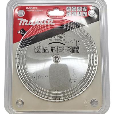 להב TCT מצופה שקט שיניים ישרות למסור 165X60 עץ MAKITA