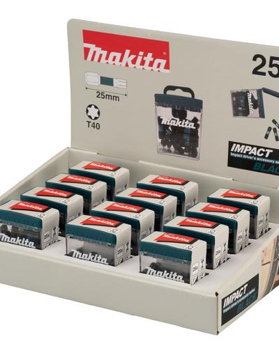 מארז דלפק ביטים T40 BLACK 25 MAKITA