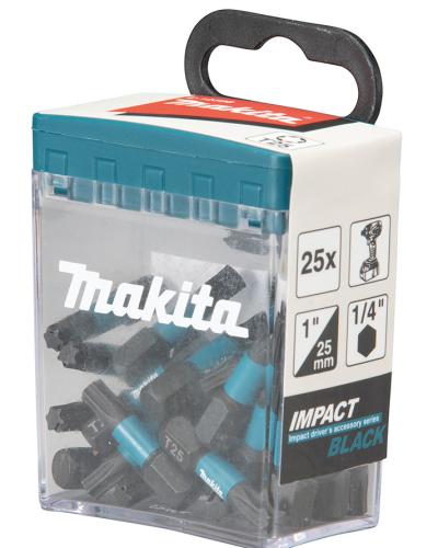 מארז דלפק ביטים T25 BLACK 25 MAKITA