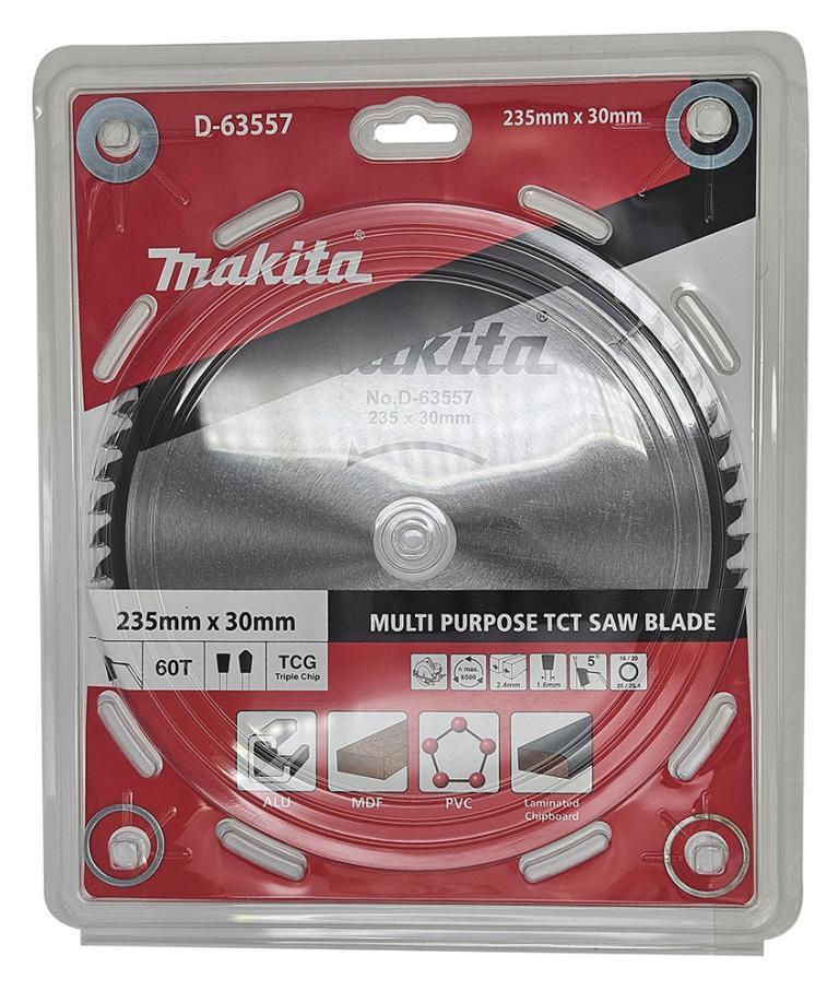להב TCT למסור 235X60 סיביתאלומיניום MAKITA