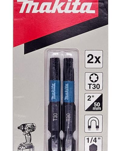 מארז 2 ביטים מגנטים T30 BLACK 50 MAKITA