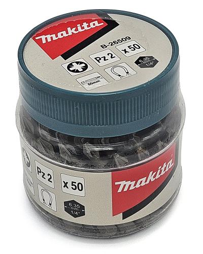 מארז ביטים מגנטים PZ2 50 MAKITA