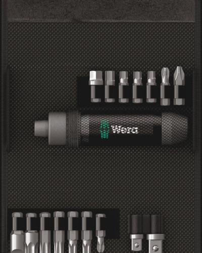 סט מברג אימפקט 516 17 יח 209017 WERA