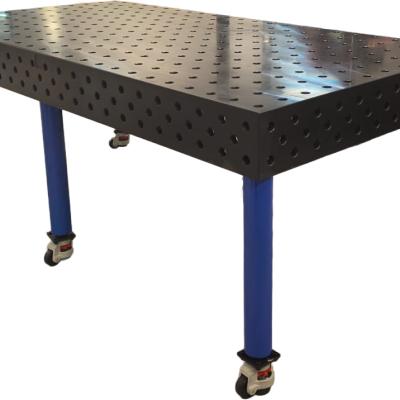 שולחן ריתוך 28 ממ 1000X2000 ממ עובי 25 ממ כולל 4 רגליים