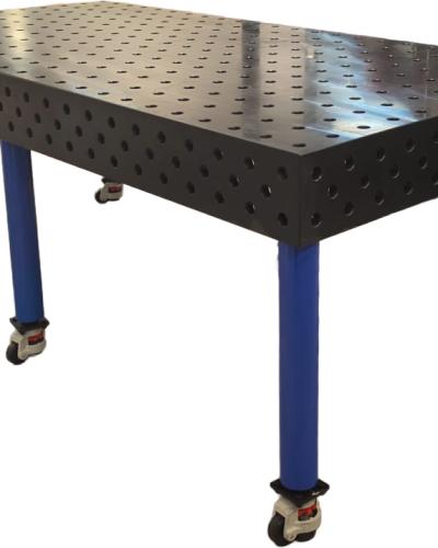 שולחן ריתוך 28 ממ 1000X2000 ממ עובי 25 ממ כולל 4 רגליים