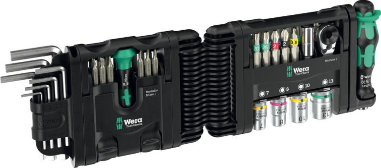 סט כלים מודולרי ממ 50 יח Tool-Check Modular WERA