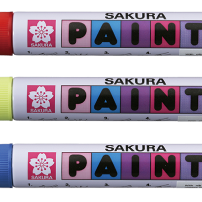 צבע סימון נוזלי אדום SAKURA