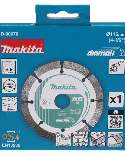 להב יהלום למשחזת זוית 115 בטון MAKITA