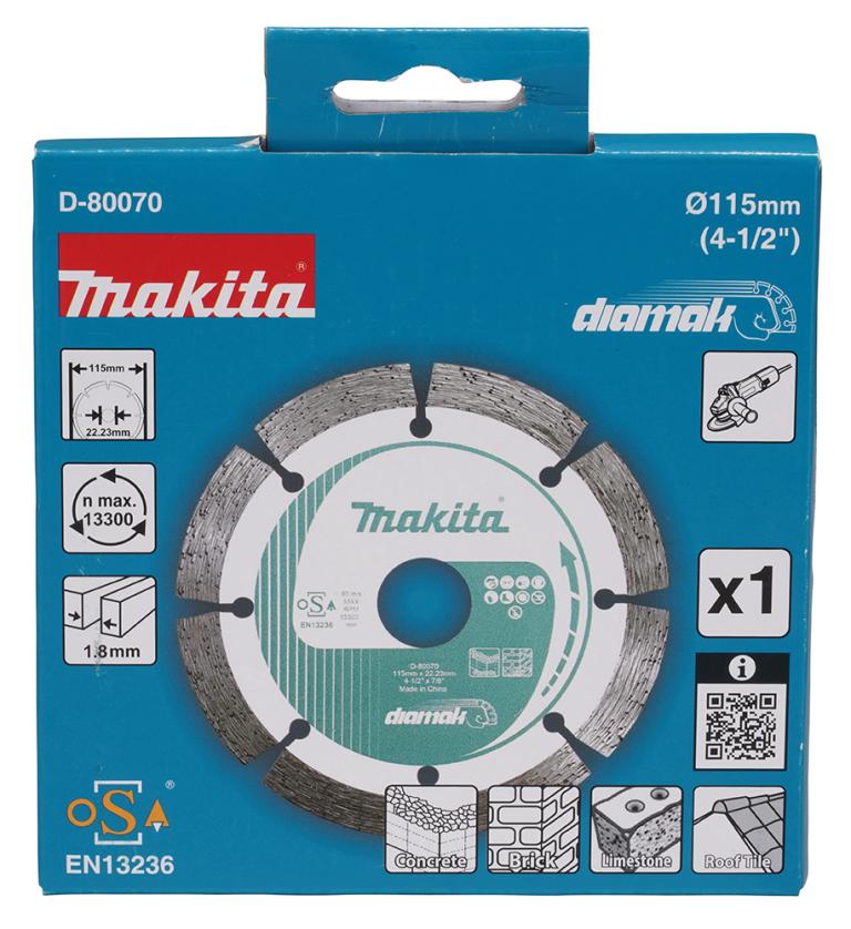 להב יהלום למשחזת זוית 115 בטון MAKITA