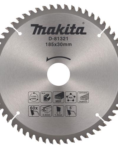להב TCT למסור 185X60 סיביתאלומיניום D-81321 MAKITA