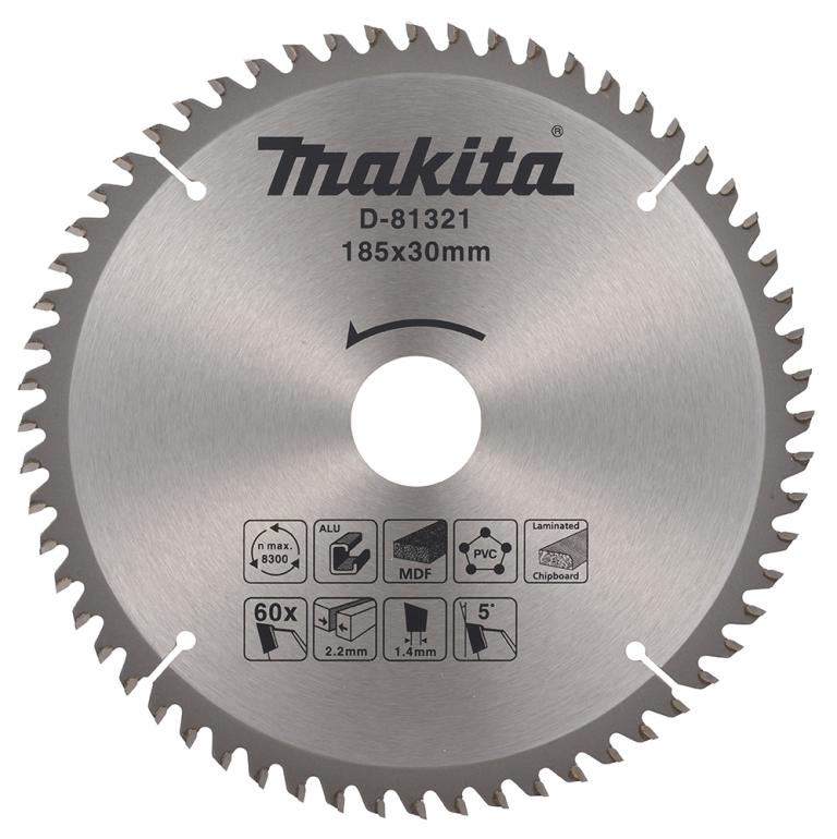 להב TCT למסור 185X60 סיביתאלומיניום D-81321 MAKITA