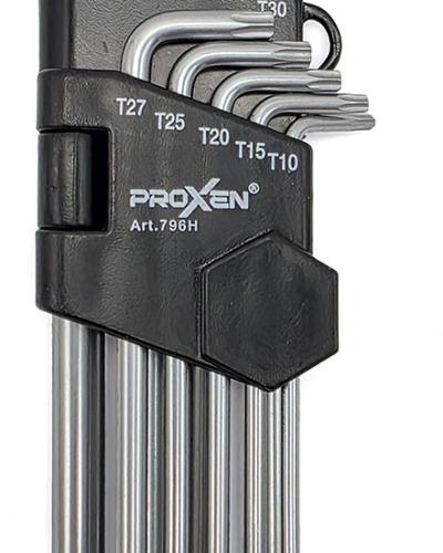 סט TX כדורי 9 חלקים פלדת S2 ארוך PROXEN