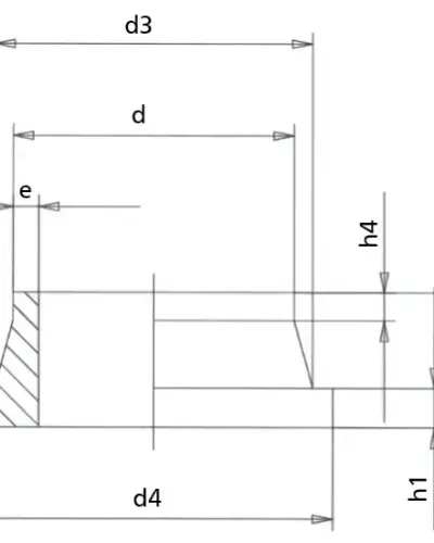 מתאם אוגן PE לריתוך פנים SDR11 630
