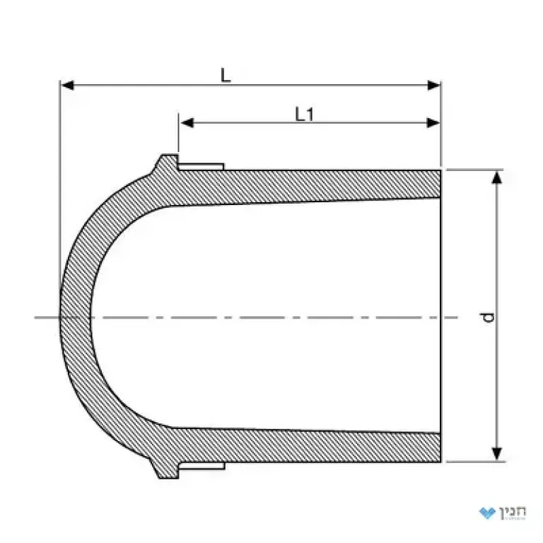 פקק לקצה צינור – ספיגוט SDR 11 400