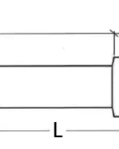מעבר פוליאתילן - צינור מתכת מצופה לריתוך "1.1/4 × 40