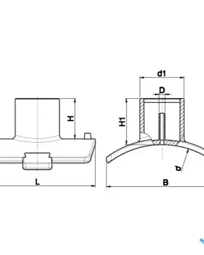 רוכב מסעף לקטרים גדולים 160×250–400