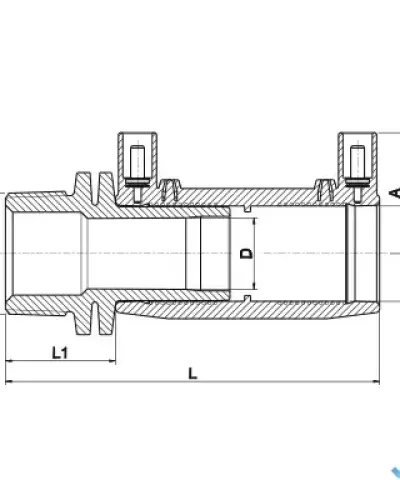 מצמד הברגה חיצונית 32 × 1″