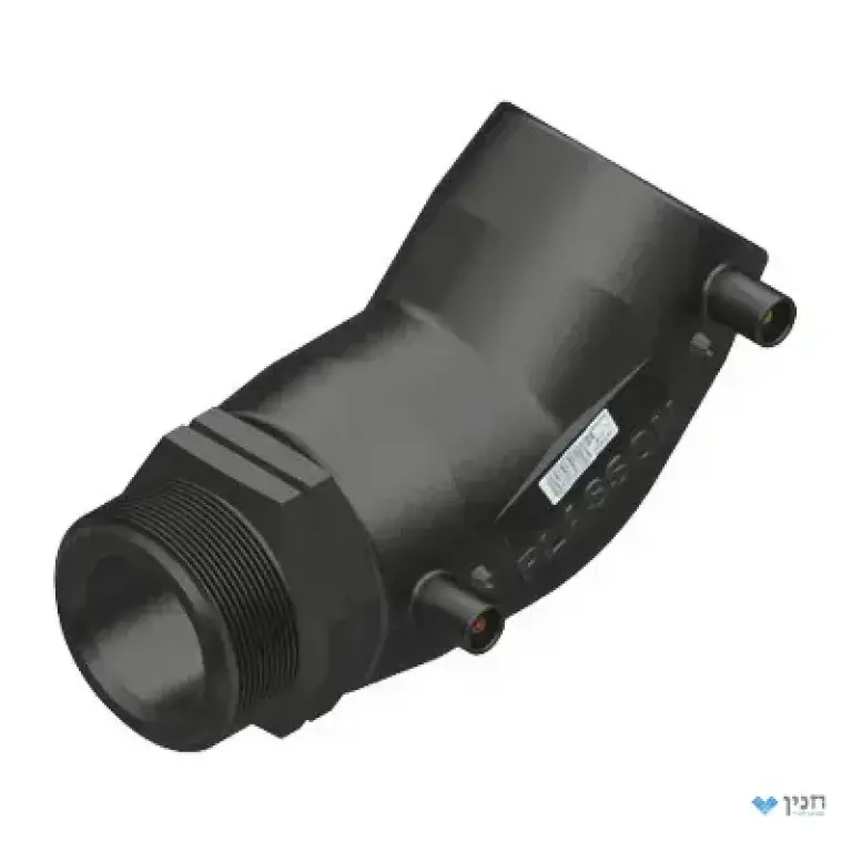 זוית 45° מעבר הברגה חיצונית PE 40 × 1.1/4″