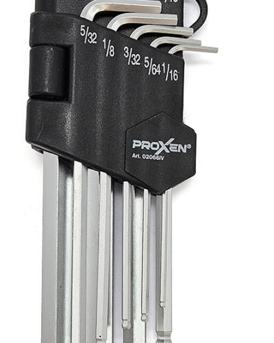 סט אלן אינטשי כדורי 9 חלקים PROXEN
