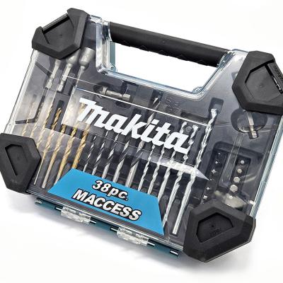 סט מקדחים וביטים HD 38 חלקים MAKITA