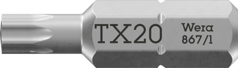 ביט טורקס S 8671 TX20X25 WERA