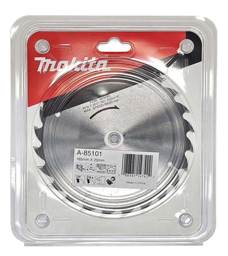 להב TCT למסור עגול 165X24 עץ MAKITA