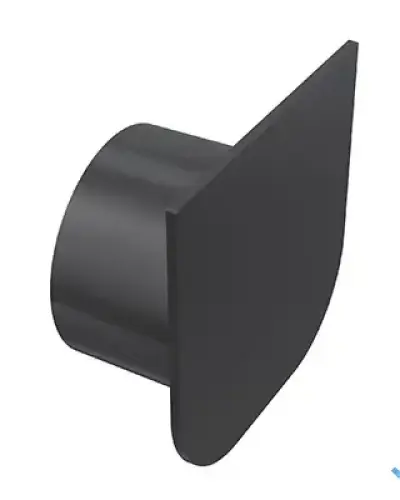 כיסוי קדמי לתעלה עם כניסה DN75