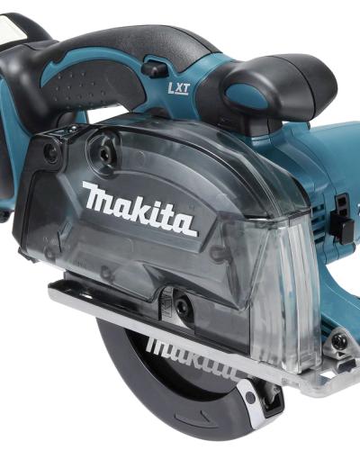 מסור עגול למתכת 136 ממ מתח 18V הכולל 2 סוללות 40 אמפר ומטען מהיר חכם דגם MAKITA DCS552RME