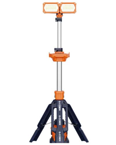 מגדל תאורה נייד TL-200 - עמוד תאורה מתכוונן עם סוללה נטענת